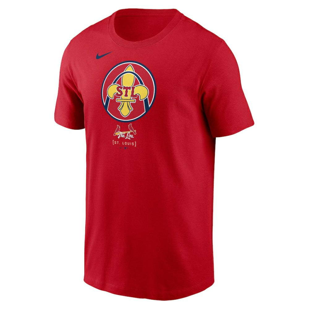 St. Louis Cardinals Nike 2024 City Connect Large Logo T-Shirt - Red - Nike Discount