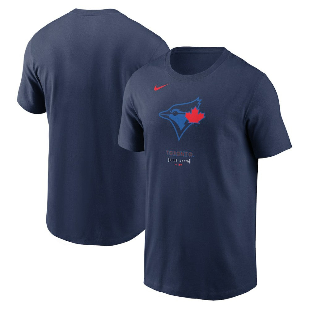 Toronto Blue Jays Nike 2024 City Connect Large Logo T-Shirt - Navy - Nike on Sale