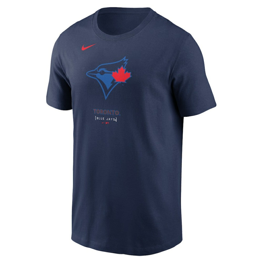 Toronto Blue Jays Nike 2024 City Connect Large Logo T-Shirt - Navy - Nike on Sale