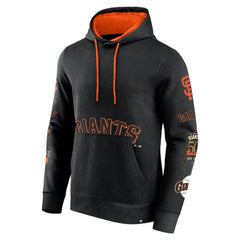San Francisco Giants Fanatics Wild Winner Pullover Hoodie - Black - Fanatics Sale