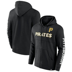 Pittsburgh Pirates Fanatics Ace Hoodie Full-Zip Sweatshirt - Black - Fanatics Online