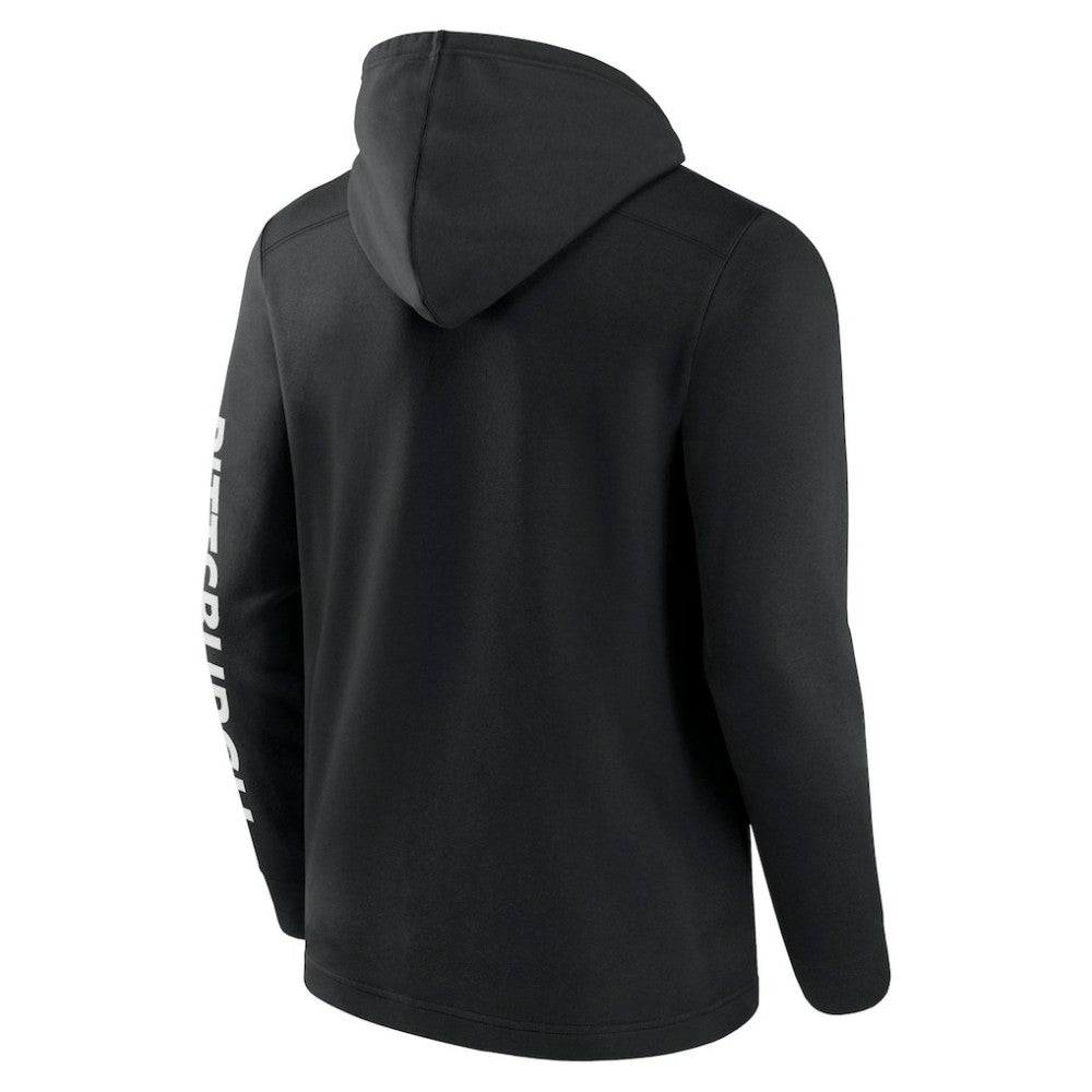 Pittsburgh Pirates Fanatics Ace Hoodie Full-Zip Sweatshirt - Black - Fanatics Online