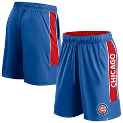Chicago Cubs Fanatics Win The Match Defender Shorts - Royal - Fanatics Discount