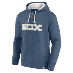 Fanatics Chicago White Sox Navy Plan for Adversity Henley Fleece Pullover Hoodie - Fanatics Sale