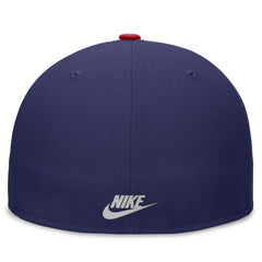 Atlanta Braves Nike Rewind Cooperstown True Performance Fitted Hat - Royal/Red - Nike Sale