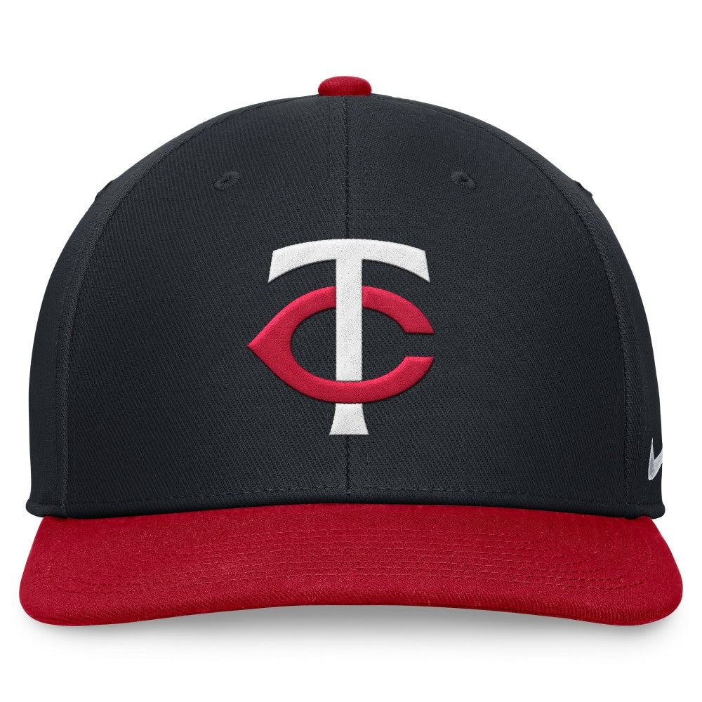 Minnesota Twins Nike Two-Tone Snapback Hat - Navy/Red - Nike Online