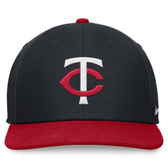 Minnesota Twins Nike Two-Tone Snapback Hat - Navy/Red - Nike Online
