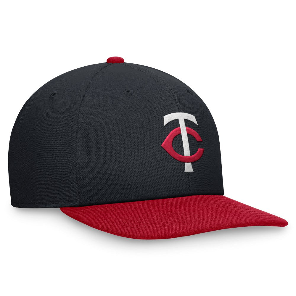 Minnesota Twins Nike Two-Tone Snapback Hat - Navy/Red - Nike Online