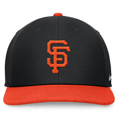 San Francisco Giants Nike Two-Tone Snapback Hat - Black/Orange - Nike Lifestyle
