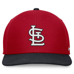 St. Louis Cardinals Nike Two-Tone Snapback Hat - Red/Navy - Nike Discount