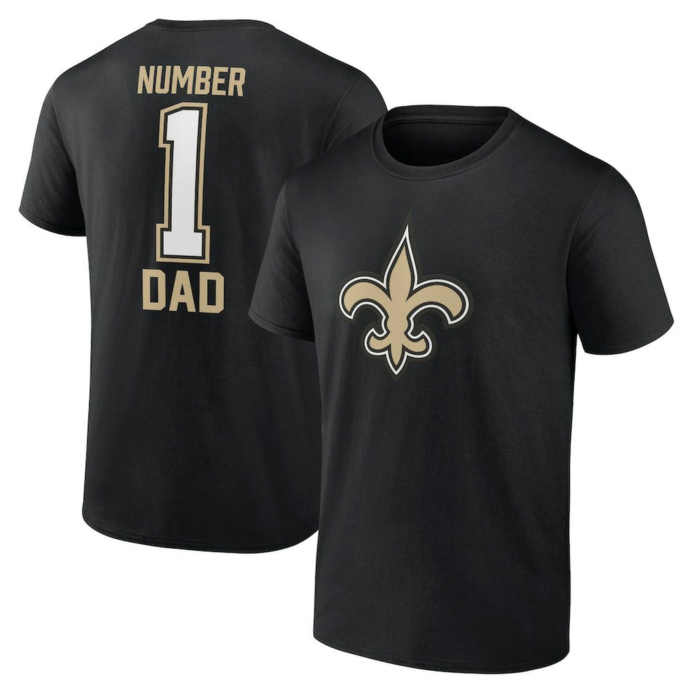 Fanatics New Orleans Saints Father's Day T-Shirt Black