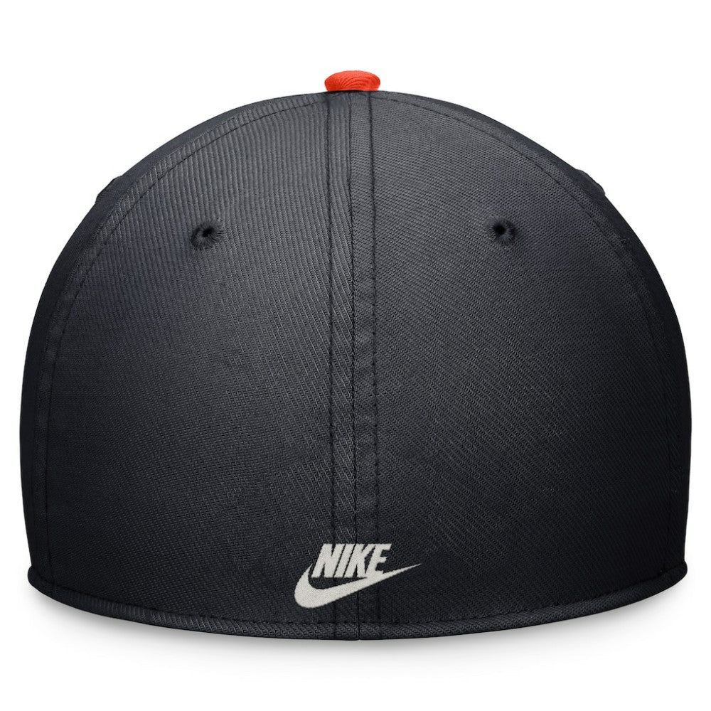 Houston Astros Nike Cooperstown Collection Rewind Swooshflex Performance Hat - Navy/Orange - Nike Online