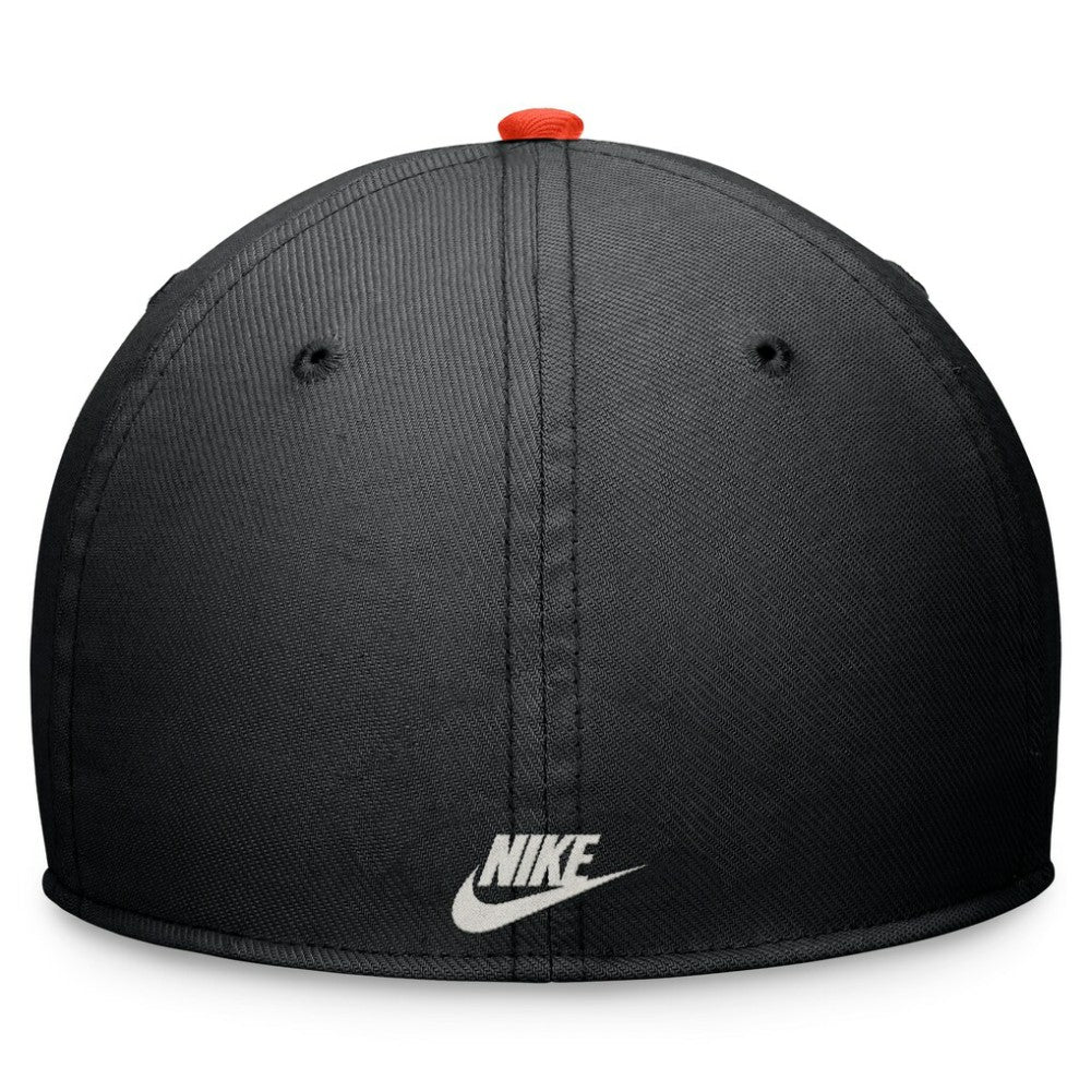 San Francisco Giants Nike Cooperstown Collection Rewind Swooshflex Performance Hat - Black/Orange - Nike Sale