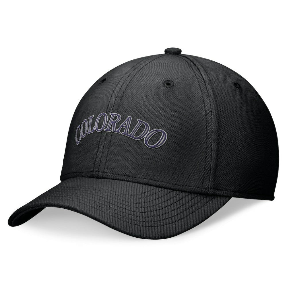 Colorado Rockies Nike Performance Flex Hat - Black - Nike Lifestyle