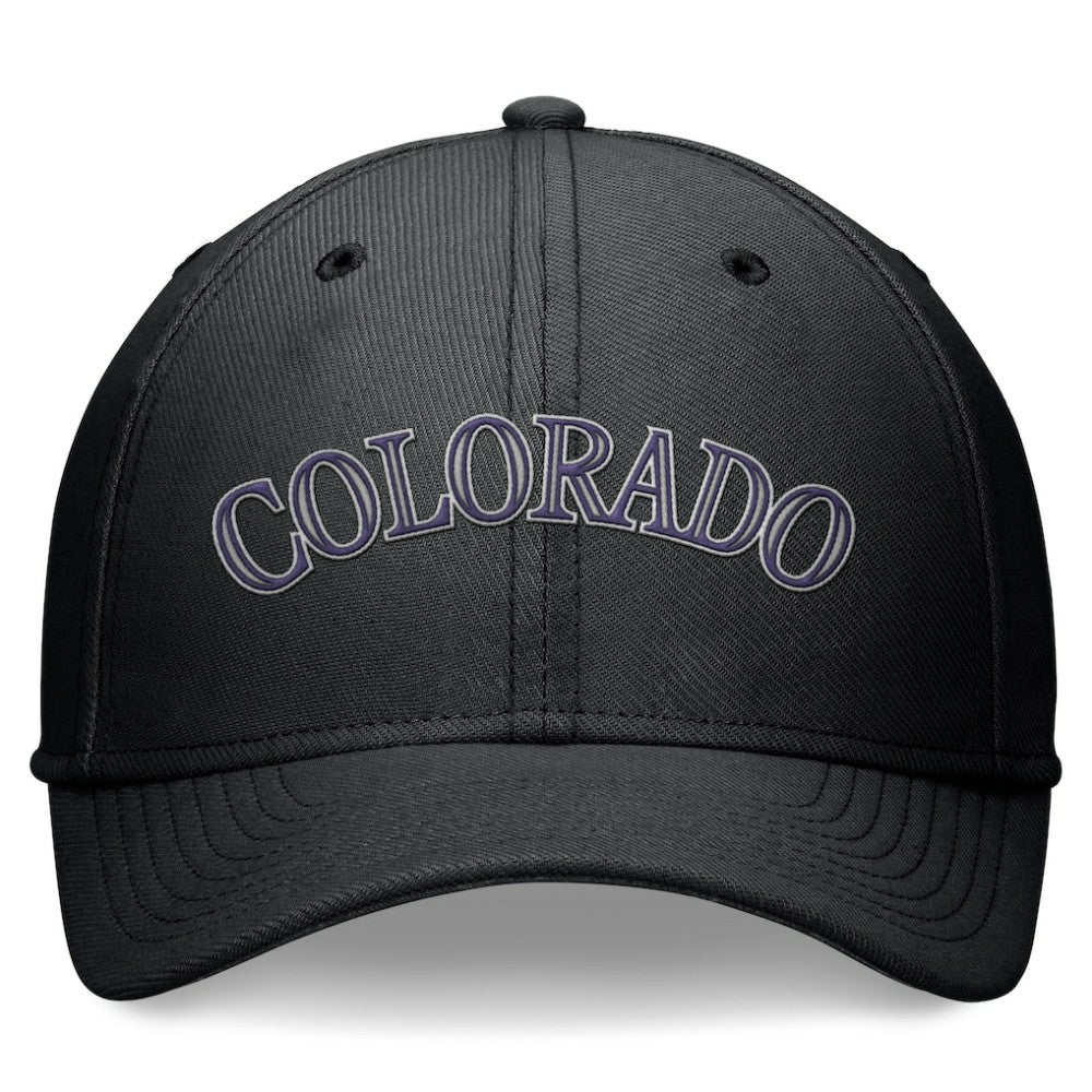 Colorado Rockies Nike Performance Flex Hat - Black - Nike Lifestyle