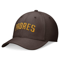 San Diego Padres Nike Performance Flex Hat - Brown - Nike Lifestyle