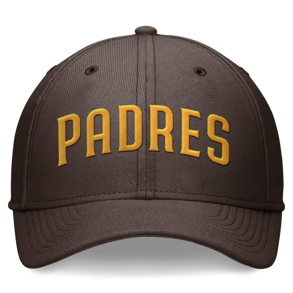 San Diego Padres Nike Performance Flex Hat - Brown - Nike Lifestyle