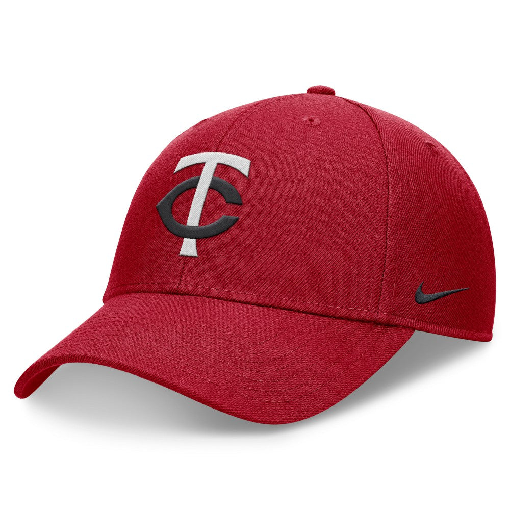 Minnesota Twins Nike Club Performance Adjustable Hat - Red - Nike Lifestyle