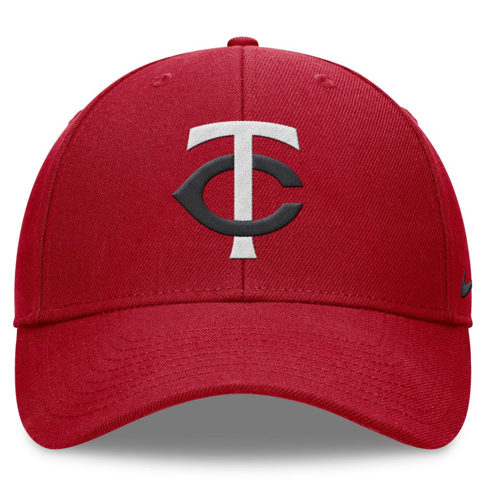 Minnesota Twins Nike Club Performance Adjustable Hat - Red - Nike Lifestyle