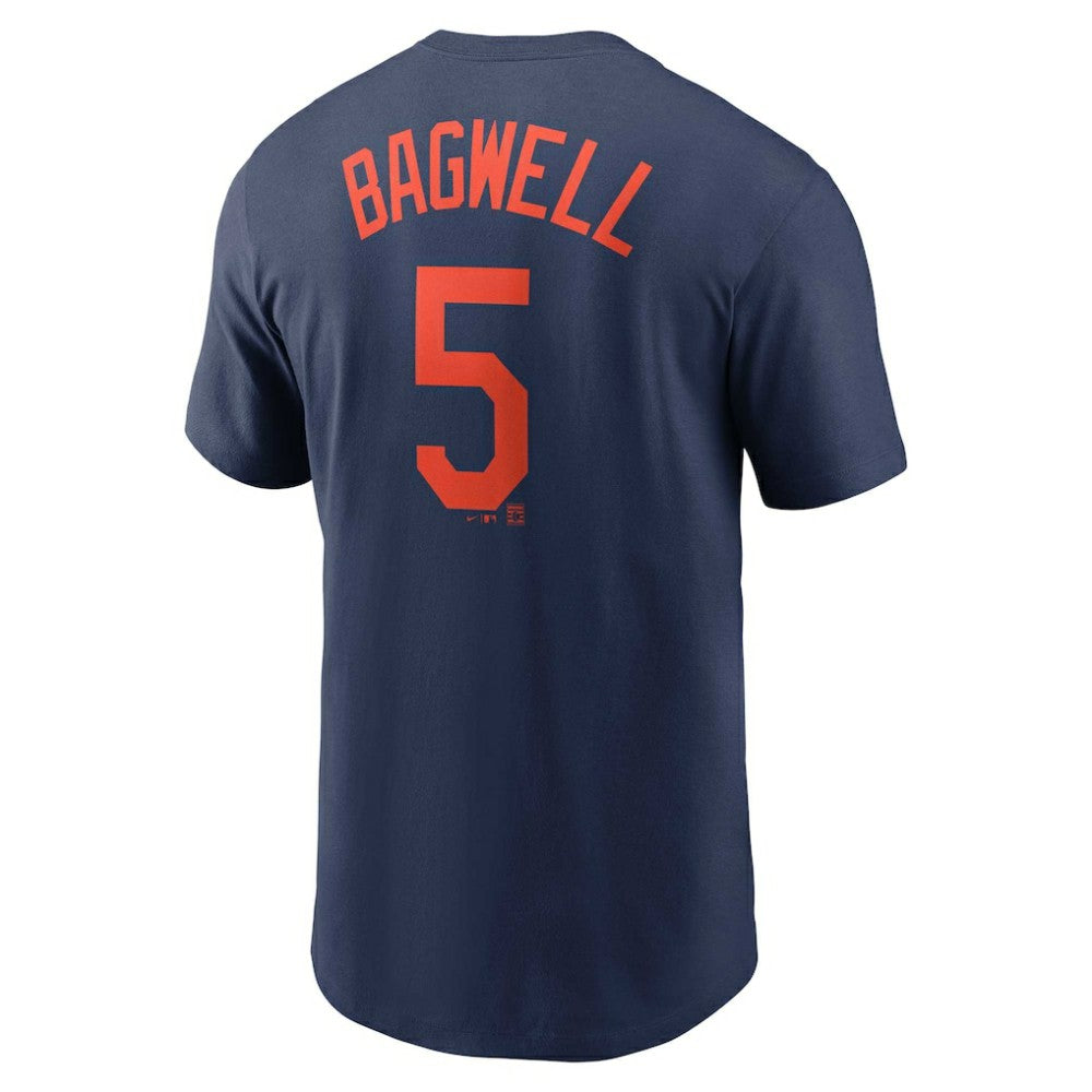 Jeff Bagwell Houston Astros Nike Cooperstown Collection Fuse Name & Number T-Shirt - Navy - Nike Sale