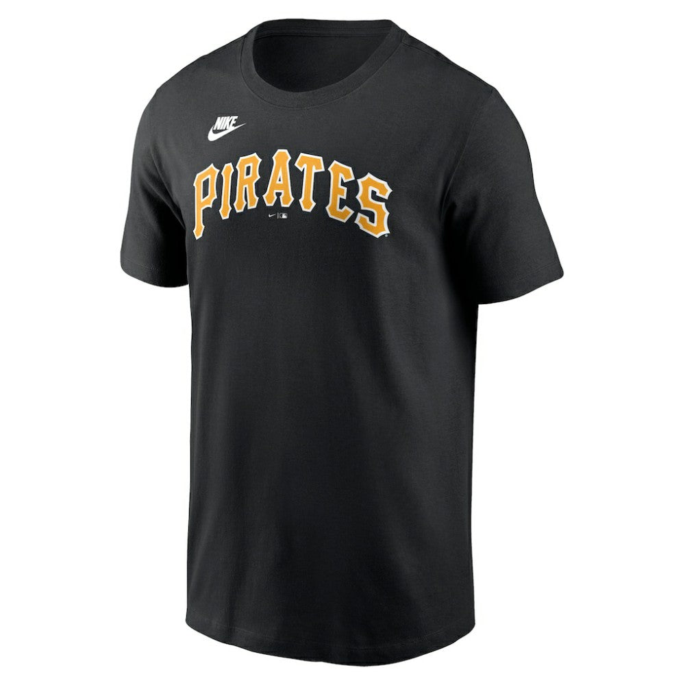 Roberto Clemente Pittsburgh Pirates Nike Fuse Name & Number T-Shirt - Black - Nike Sale