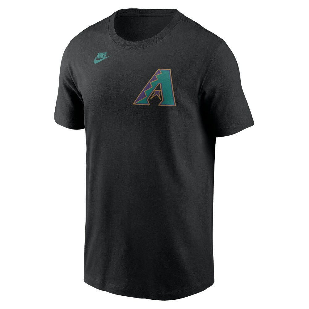 Randy Johnson Arizona Diamondbacks Nike Fuse Name & Number T-Shirt - Black - Nike Sale
