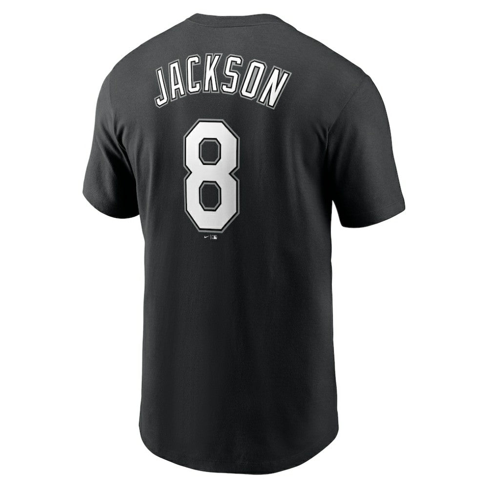 Bo Jackson Chicago White Sox Nike Cooperstown Collection Fuse Name & Number T-Shirt - Black - Nike Discount