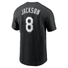 Bo Jackson Chicago White Sox Nike Cooperstown Collection Fuse Name & Number T-Shirt - Black - Nike Discount
