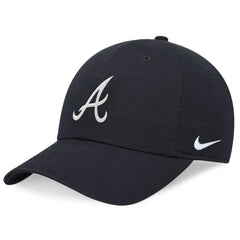 Atlanta Braves Nike Club Adjustable Hat - Navy - Nike Lifestyle