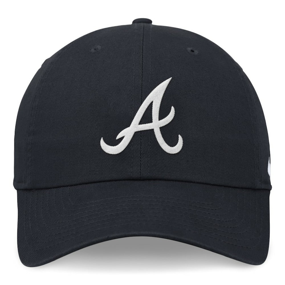 Atlanta Braves Nike Club Adjustable Hat - Navy - Nike Lifestyle