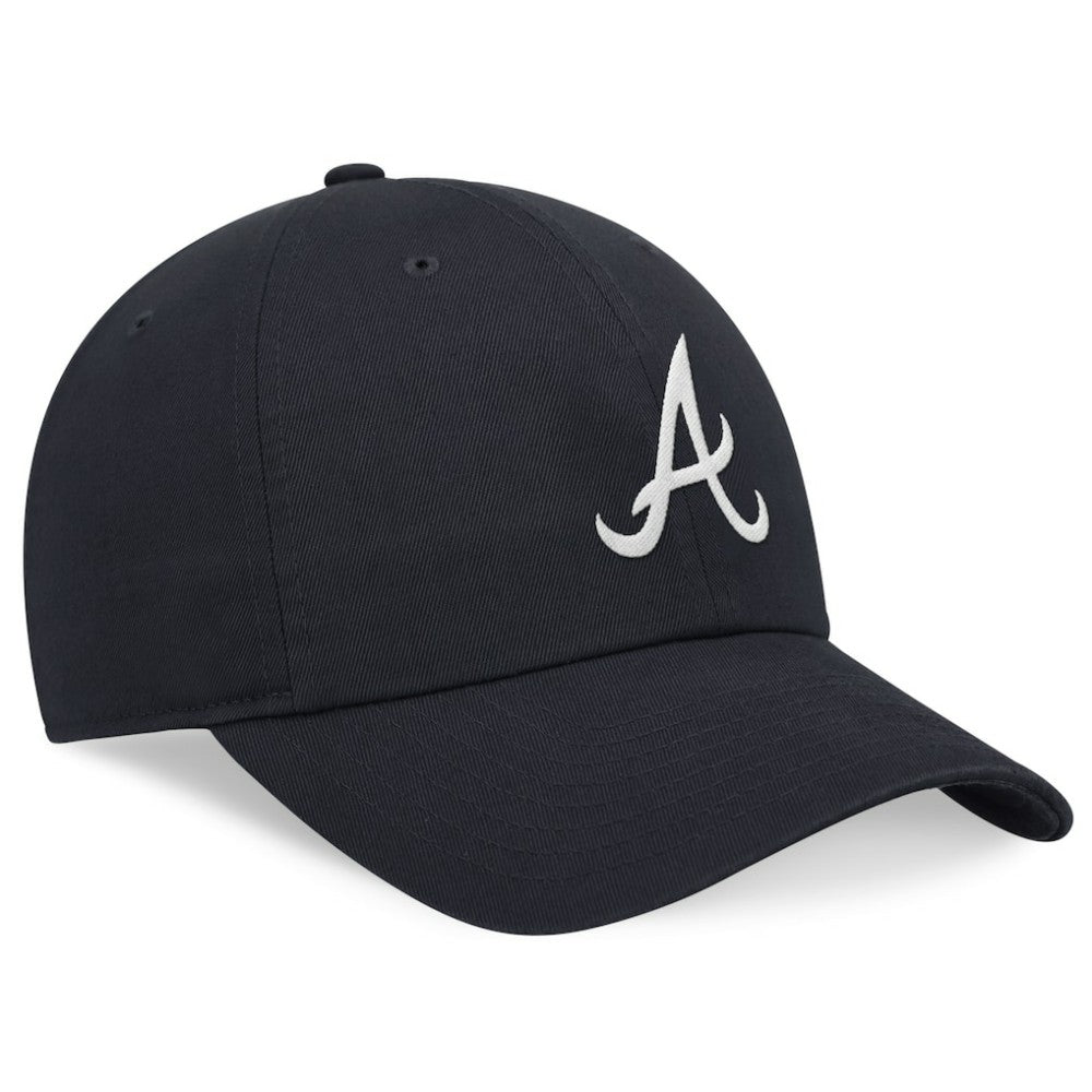 Atlanta Braves Nike Club Adjustable Hat - Navy - Nike Lifestyle