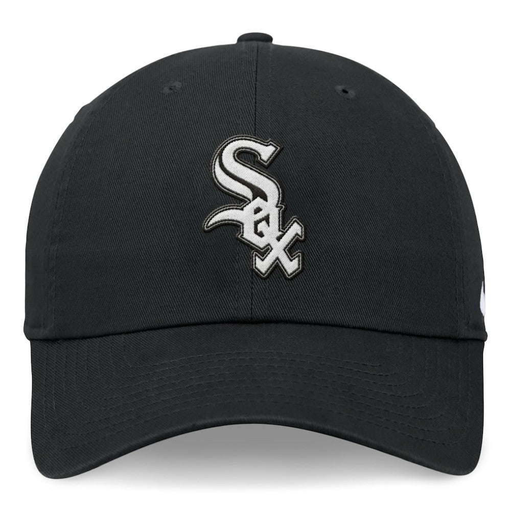 Chicago White Sox Nike Club Adjustable Hat - Black - Nike Lifestyle