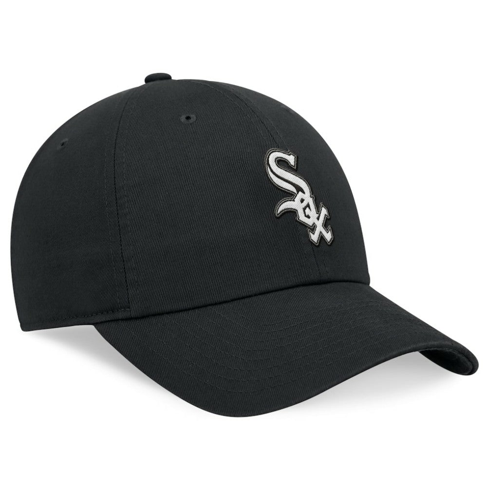 Chicago White Sox Nike Club Adjustable Hat - Black - Nike Lifestyle