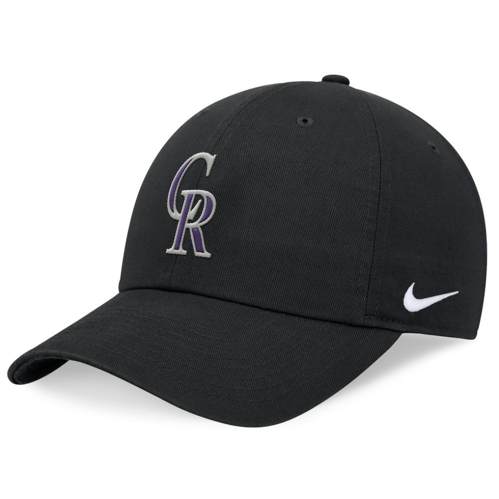 Colorado Rockies Nike Club Adjustable Hat - Black - Nike Online