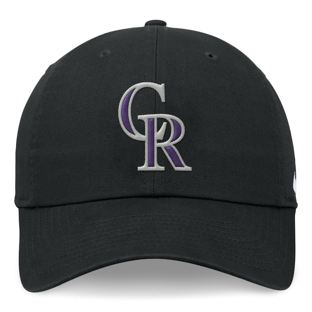 Colorado Rockies Nike Club Adjustable Hat - Black - Nike Online
