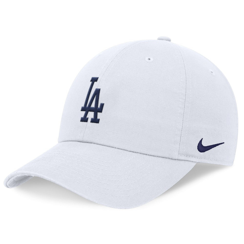 Los Angeles Dodgers Nike Club Adjustable Hat - White - Nike Lifestyle