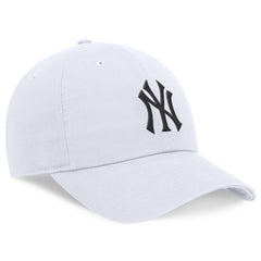 New York Yankees Nike Club Adjustable Hat - White - Nike Discount