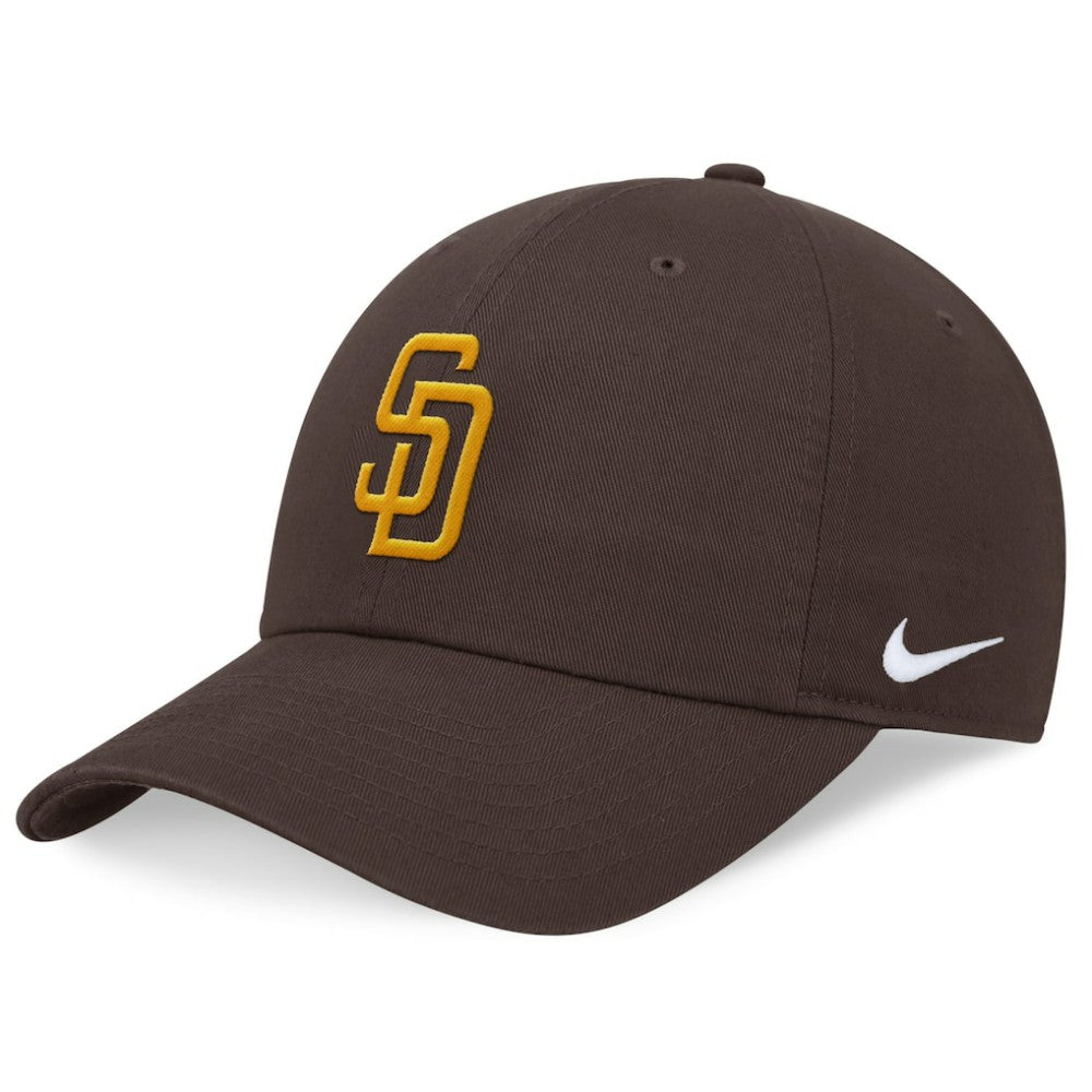 San Diego Padres Nike Club Adjustable Hat - Brown - Nike Lifestyle