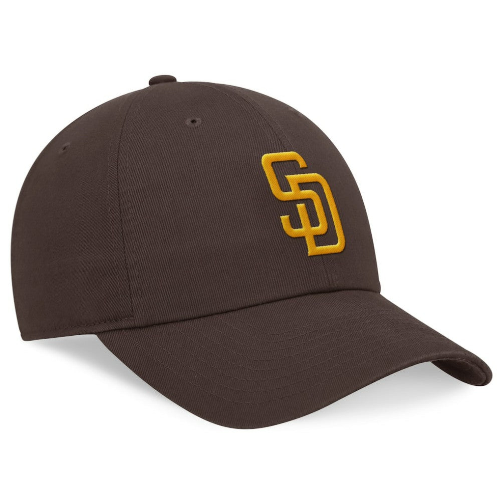 San Diego Padres Nike Club Adjustable Hat - Brown - Nike Lifestyle