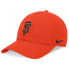 San Francisco Giants Nike Club Adjustable Hat - Orange - Nike Online