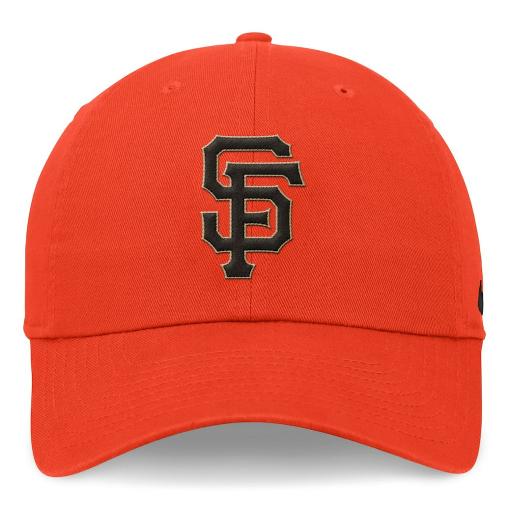 San Francisco Giants Nike Club Adjustable Hat - Orange - Nike Online