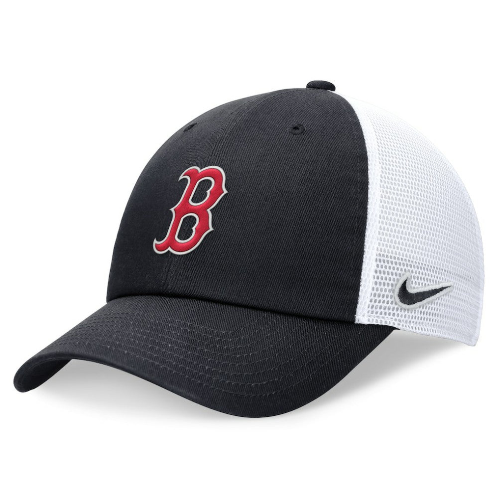 Boston Red Sox Nike Club Trucker Adjustable Hat - Navy - Nike Lifestyle