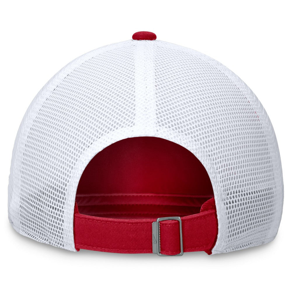 Los Angeles Angels Nike Wordmark Adjustable Trucker Hat - Red - Nike Online