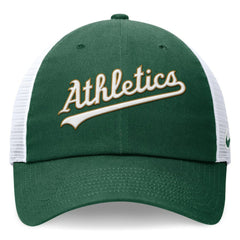 Athletics Nike Wordmark Adjustable Trucker Hat - Green - Nike Online