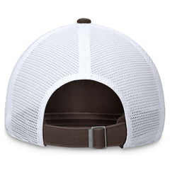 San Diego Padres Nike Wordmark Adjustable Trucker Hat - Brown - Nike Lifestyle
