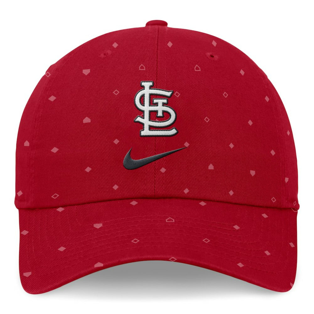 St. Louis Cardinals Nike Primetime Print Club Adjustable Hat - Red - Nike Online