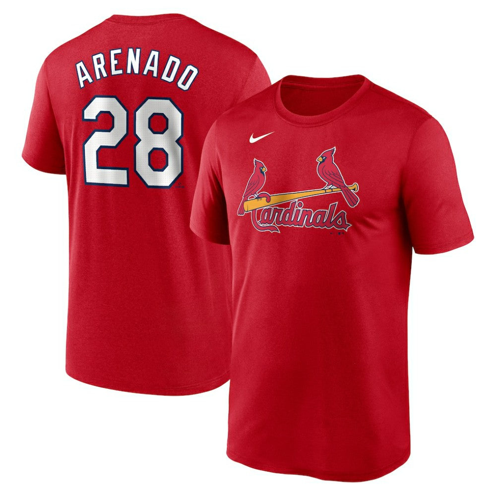 Nolan Arenado St. Louis Cardinals Nike Legend Name & Number Performance T-Shirt - Red - Nike on Sale