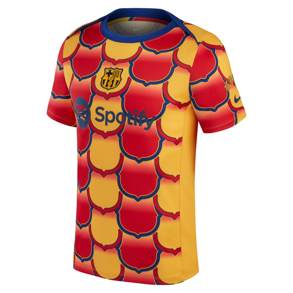 Barcelona 2023/24 Academy Pro Pre-Match Top Gold - Nike for sale