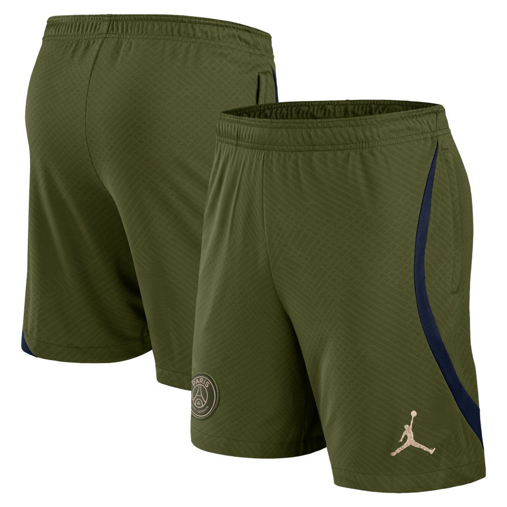 Paris Saint-Germain Jordan Brand Youth 2023/24 Fourth Strike Shorts Olive - Jordan outlet
