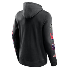 Washington Capitals Fanatics Wild Winner Pullover Hoodie - Black - NHL 200250628